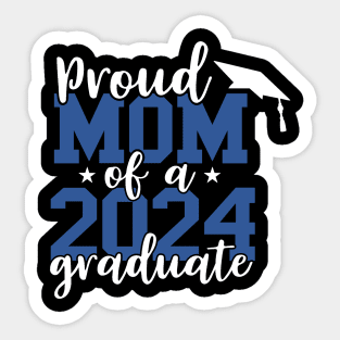 Proud Aunt Of A 2024 Graduate For Family Graduation Sticker